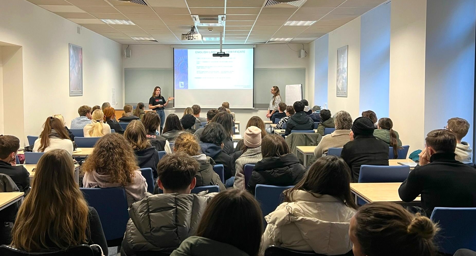 Future UNYP students attend an Open Day event at the UNYP campus